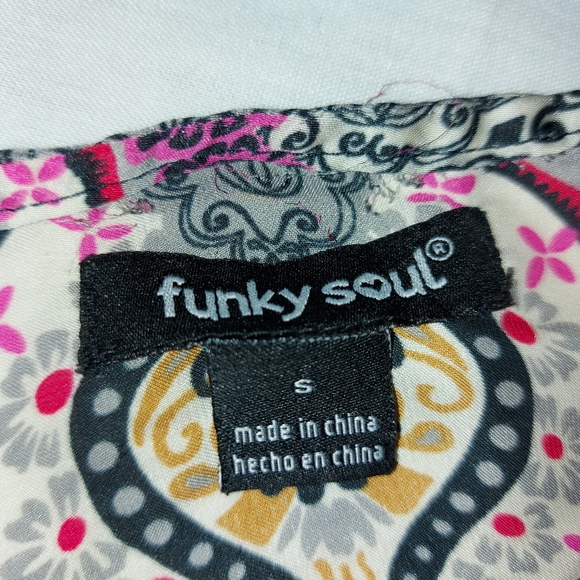 FUNKY SOUL size small color gray Sleeveless - Picture 5 of 7
